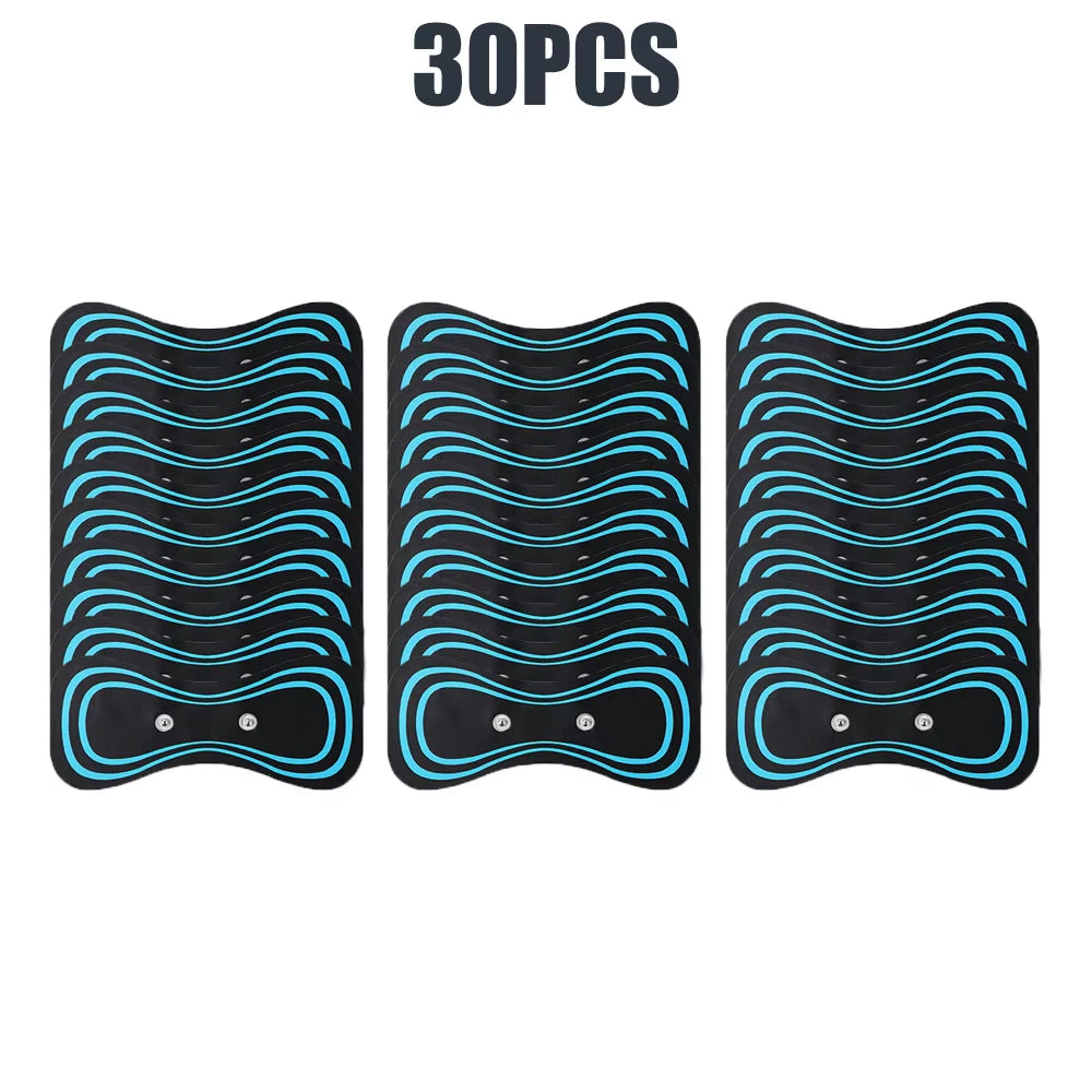 EMS Neck Stretcher Patch Back Massager Sticker Muscle Stimulation Pulse Patches Fitness Massagead Neck Body Pain Relief