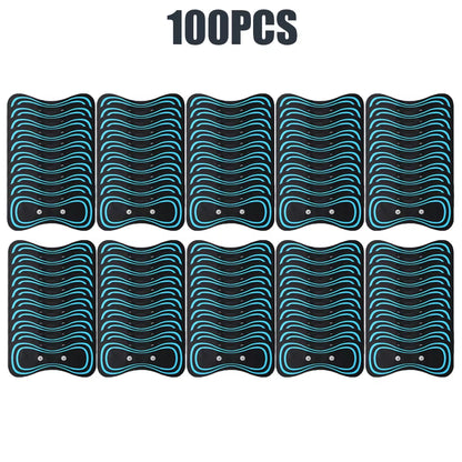 EMS Neck Stretcher Patch Back Massager Sticker Muscle Stimulation Pulse Patches Fitness Massagead Neck Body Pain Relief