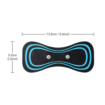 EMS Neck Stretcher Patch Back Massager Sticker Muscle Stimulation Pulse Patches Fitness Massagead Neck Body Pain Relief