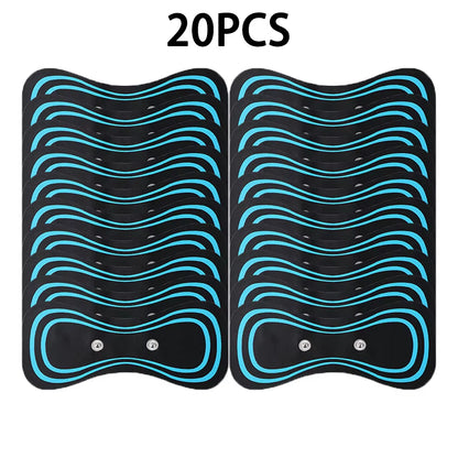EMS Neck Stretcher Patch Back Massager Sticker Muscle Stimulation Pulse Patches Fitness Massagead Neck Body Pain Relief