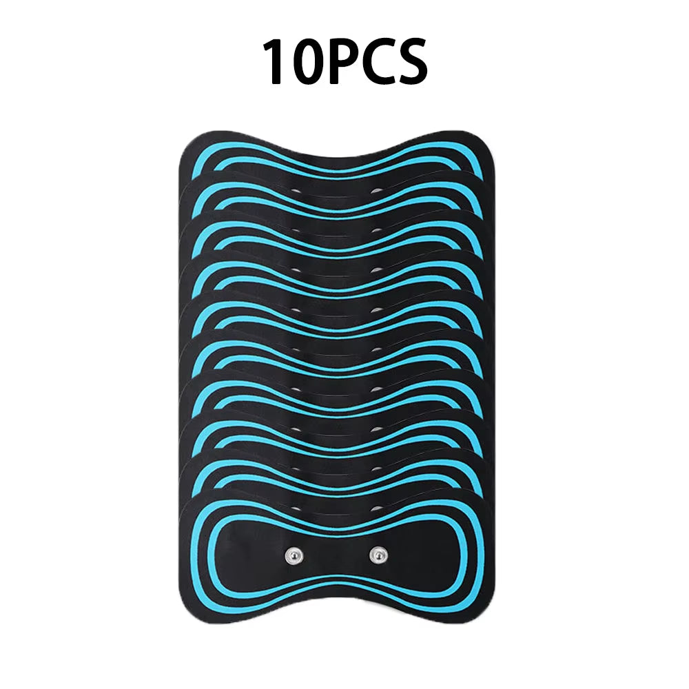 EMS Neck Stretcher Patch Back Massager Sticker Muscle Stimulation Pulse Patches Fitness Massagead Neck Body Pain Relief