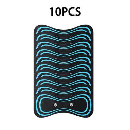 EMS Neck Stretcher Patch Back Massager Sticker Muscle Stimulation Pulse Patches Fitness Massagead Neck Body Pain Relief