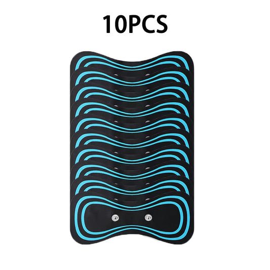EMS Neck Stretcher Patch Back Massager Sticker Muscle Stimulation Pulse Patches Fitness Massagead Neck Body Pain Relief