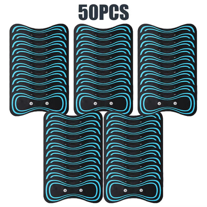 EMS Neck Stretcher Patch Back Massager Sticker Muscle Stimulation Pulse Patches Fitness Massagead Neck Body Pain Relief